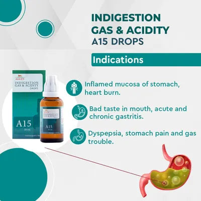 Allen A15 Indigestion Gas & Acidity Drop